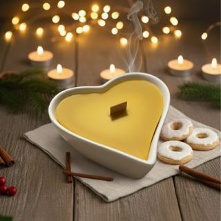 🕯️ Srdíčková svíčka z čistého včelího vosku 🐝✨ Malý kousek hřejivého domova… vyrobený z lásky, přírody a poctivého včelího...